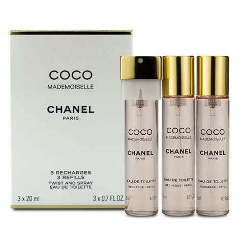 chanel twist and spray mademoiselle|chanel coco mademoiselle twist refill.